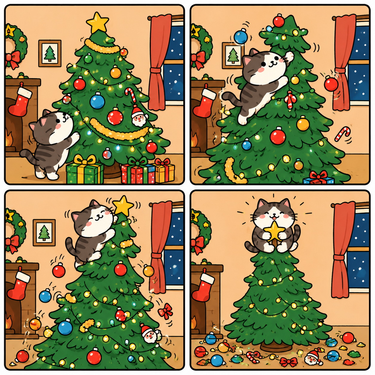 Seasonal comic