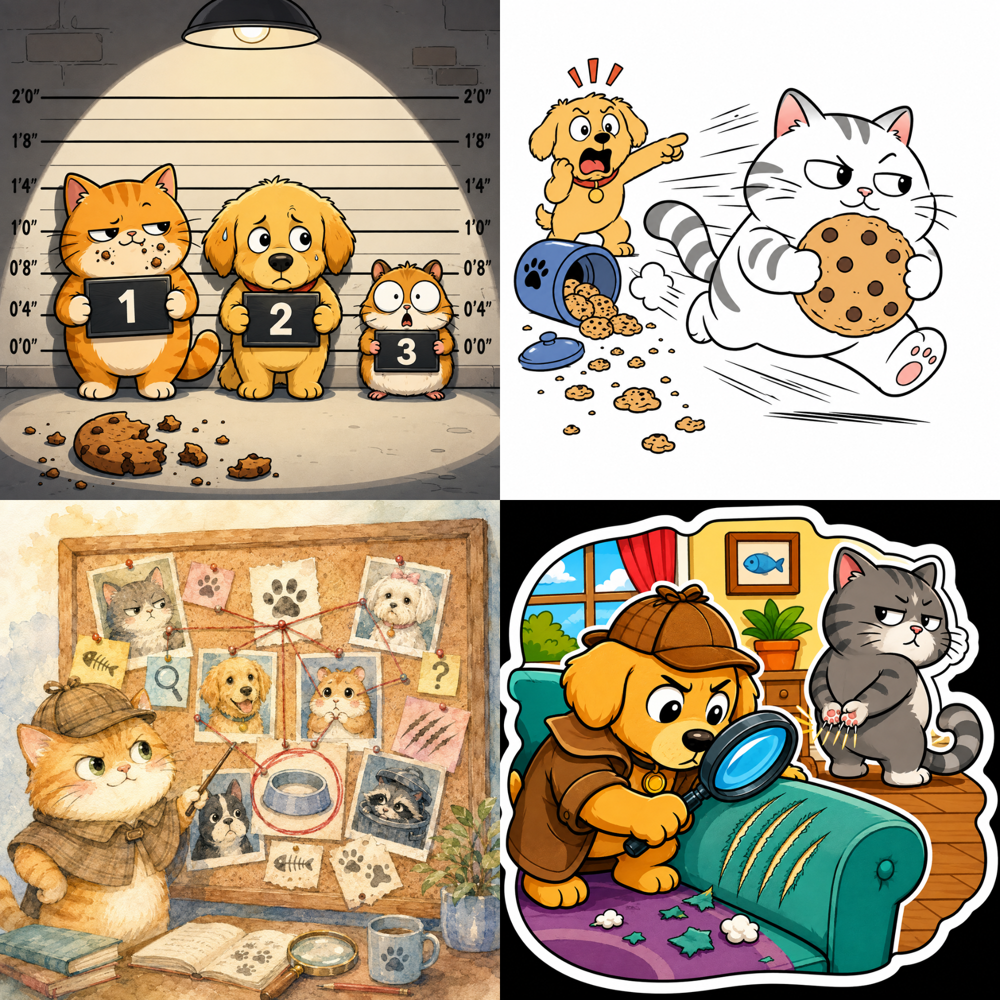 Same joke in 4 new styles