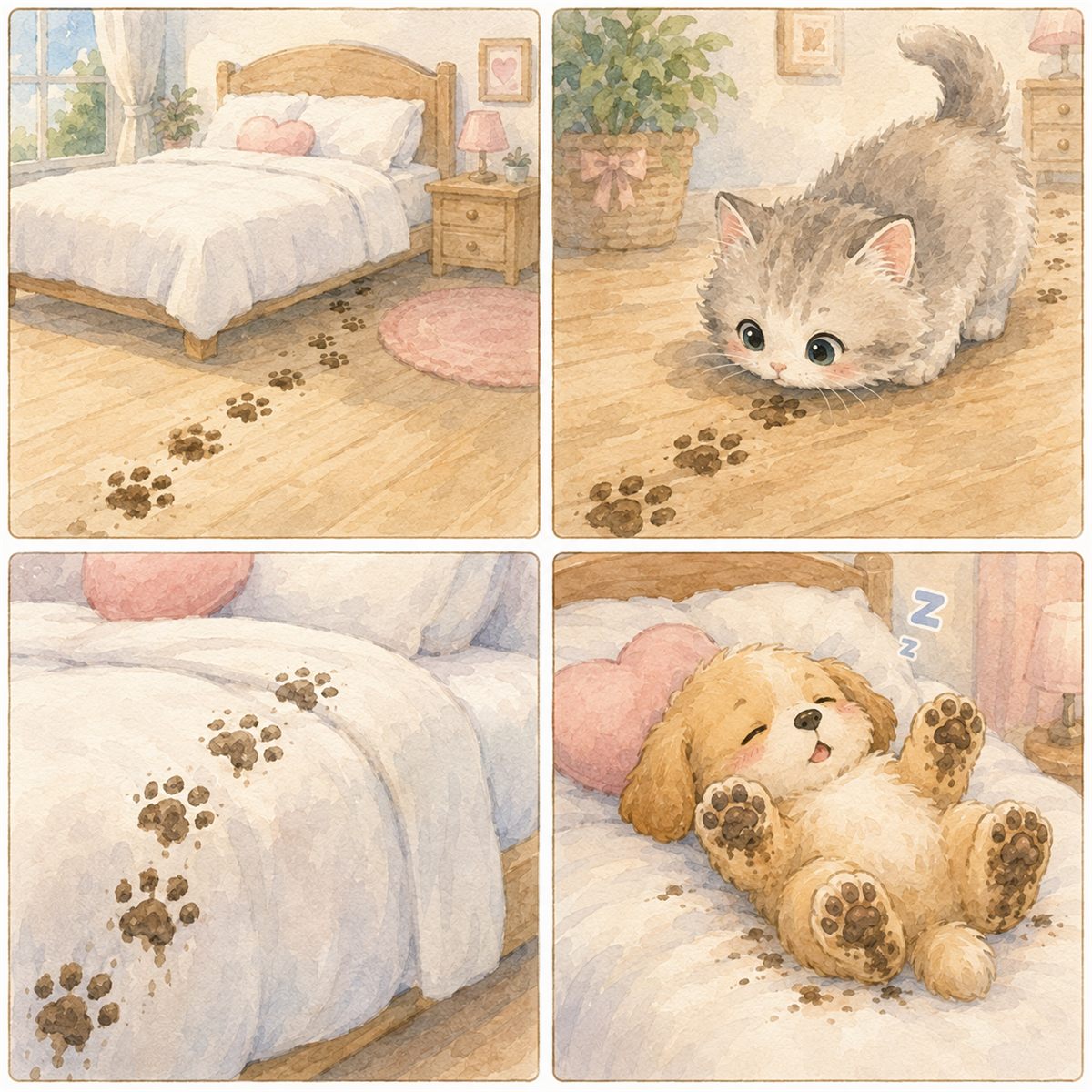 Watercolor Storybook comic