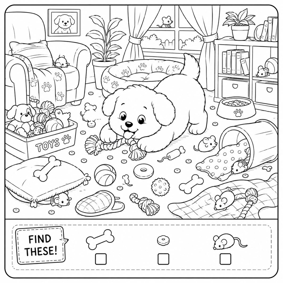A maze and an activity page