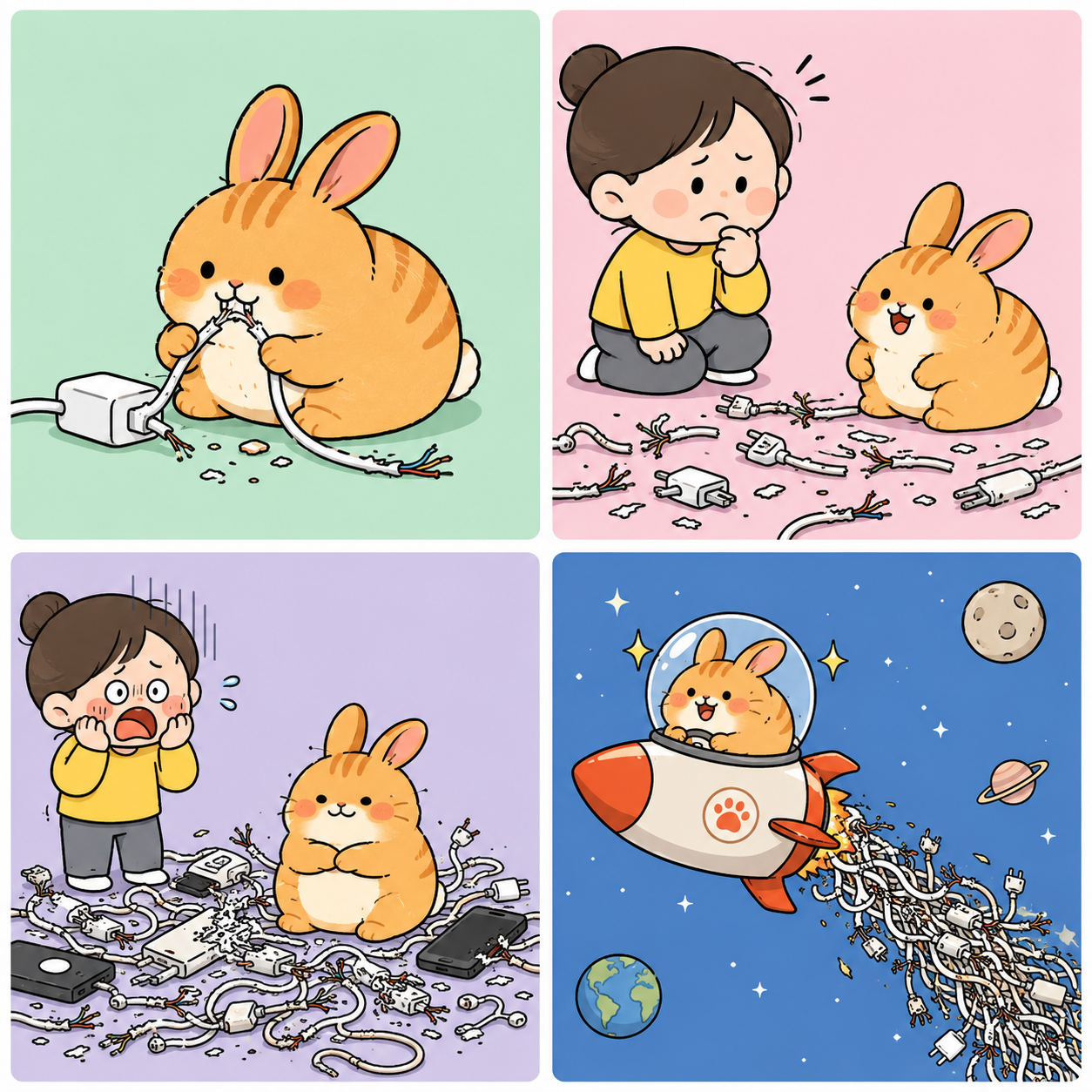 Cozy Pastel Comic sample